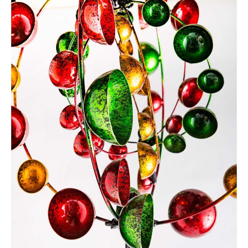 Wind & Weather Multi-Directional Metal Colorful Cups Wind Spinner