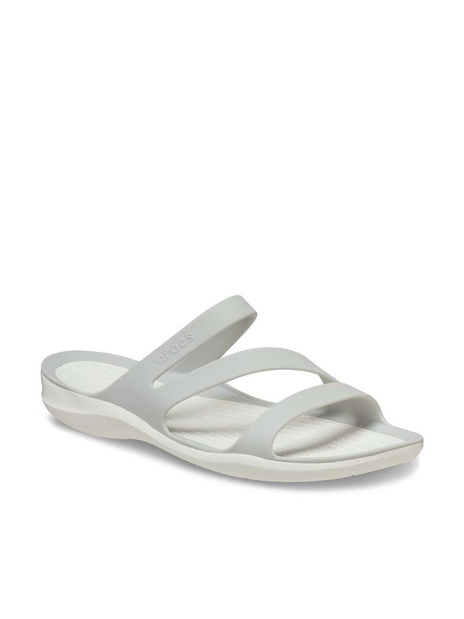 Crocs Women's Swiftwater Grey Casual Sandals