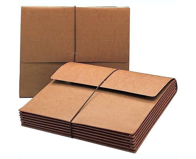 Skilcraft File Folders 3/4" Expansion 1/3-Cut Letter 100/BX Manila 2822507