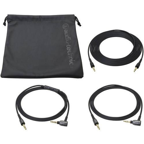 Audio Technica ATH-MSR7 SonicPro Over-Ear Hi-Res Audio Headphones - Black