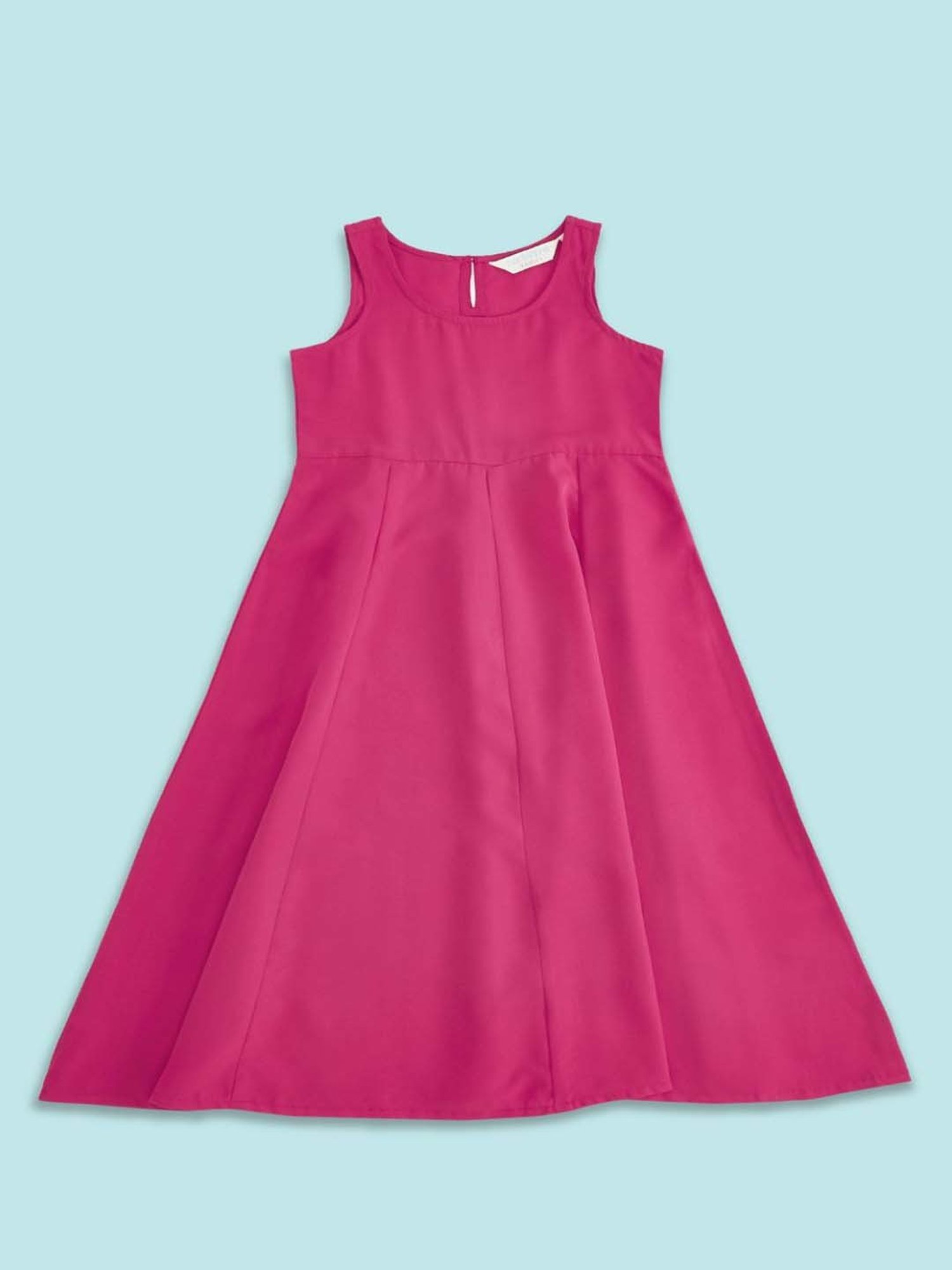 Akkriti by Pantaloons Kids Fuchsia Pink Printed Dress