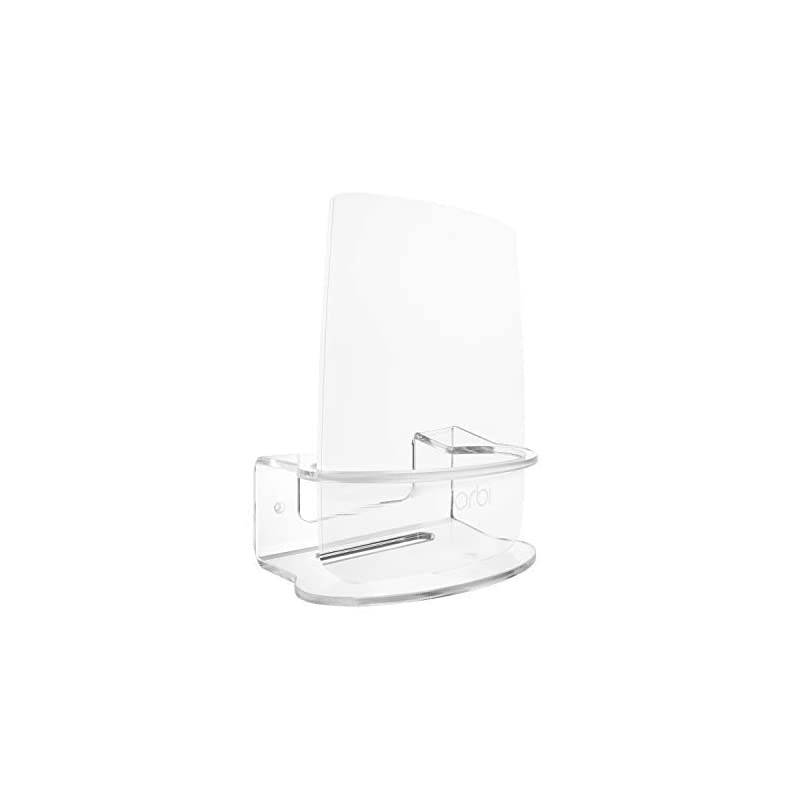 Wall Mount Compatible with NETGEAR Orbi Mesh Wi-Fi System & Extra Security for Your Wi-Fi Router (1-Pack)