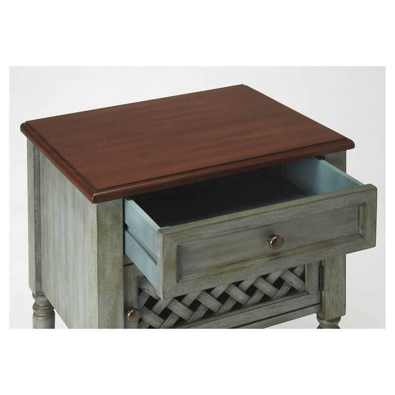 Chadway End Table - Rustic Blue - Butler Specialty