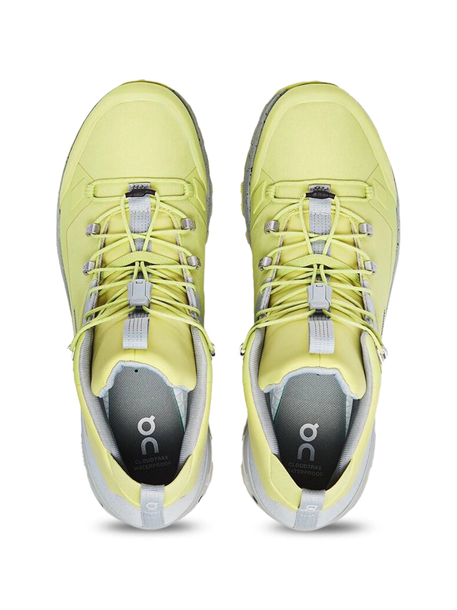 On Men's Cloudtrax Zest Green & Glacier Running Shoes