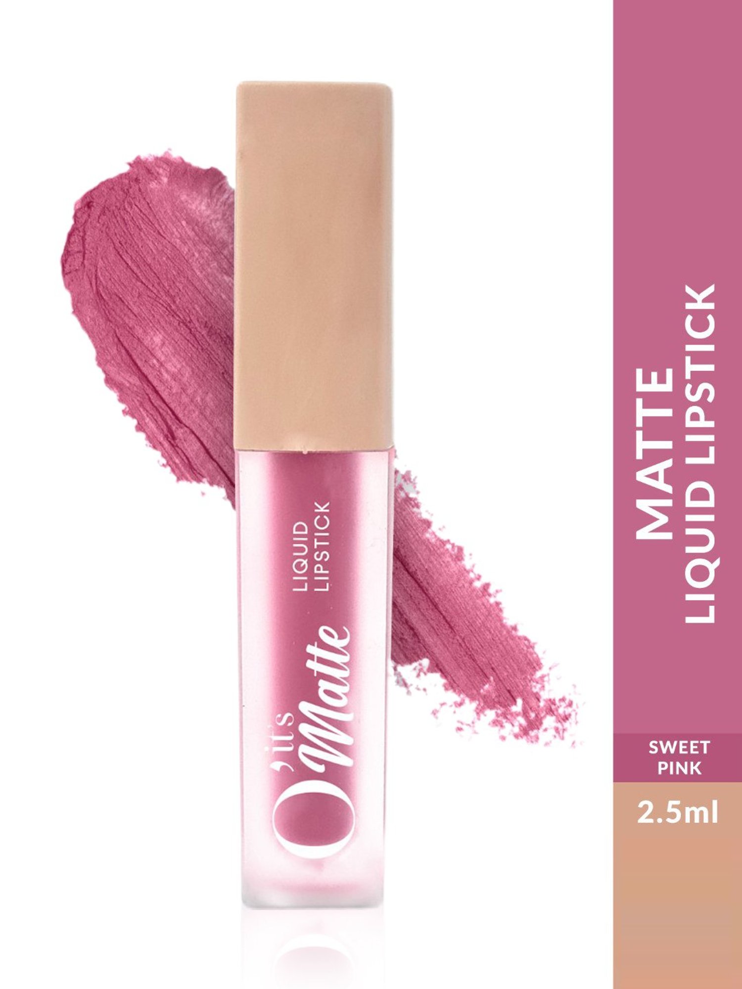 Littmuss O' It's Matte Liquid Lipstick Sweet Pink - 2.5 ml