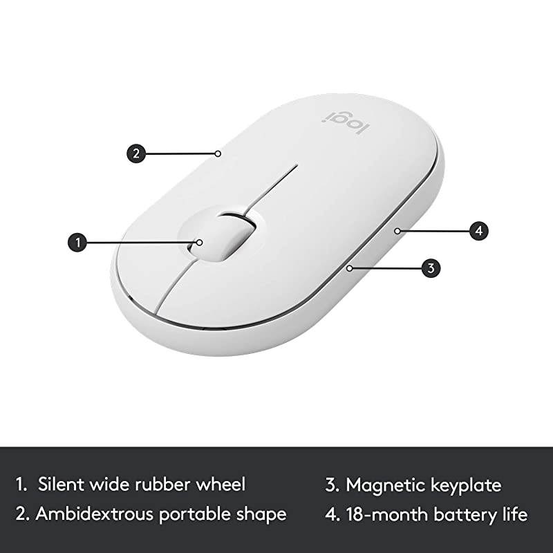 MK470 Slim Wireless Combo Off White