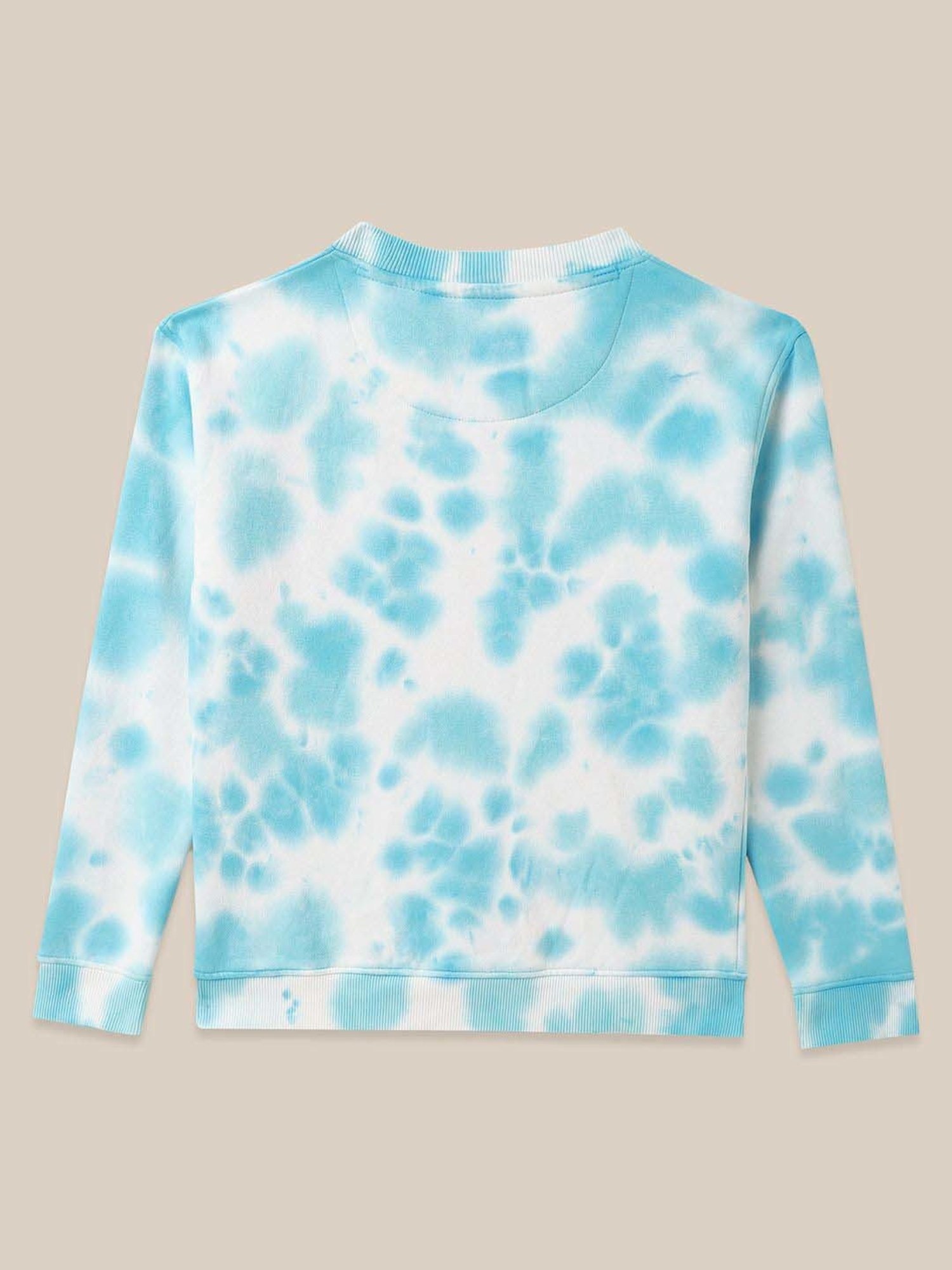 Kidsville Blue Cotton Printed Full Sleeves Frozen Sweatshirt