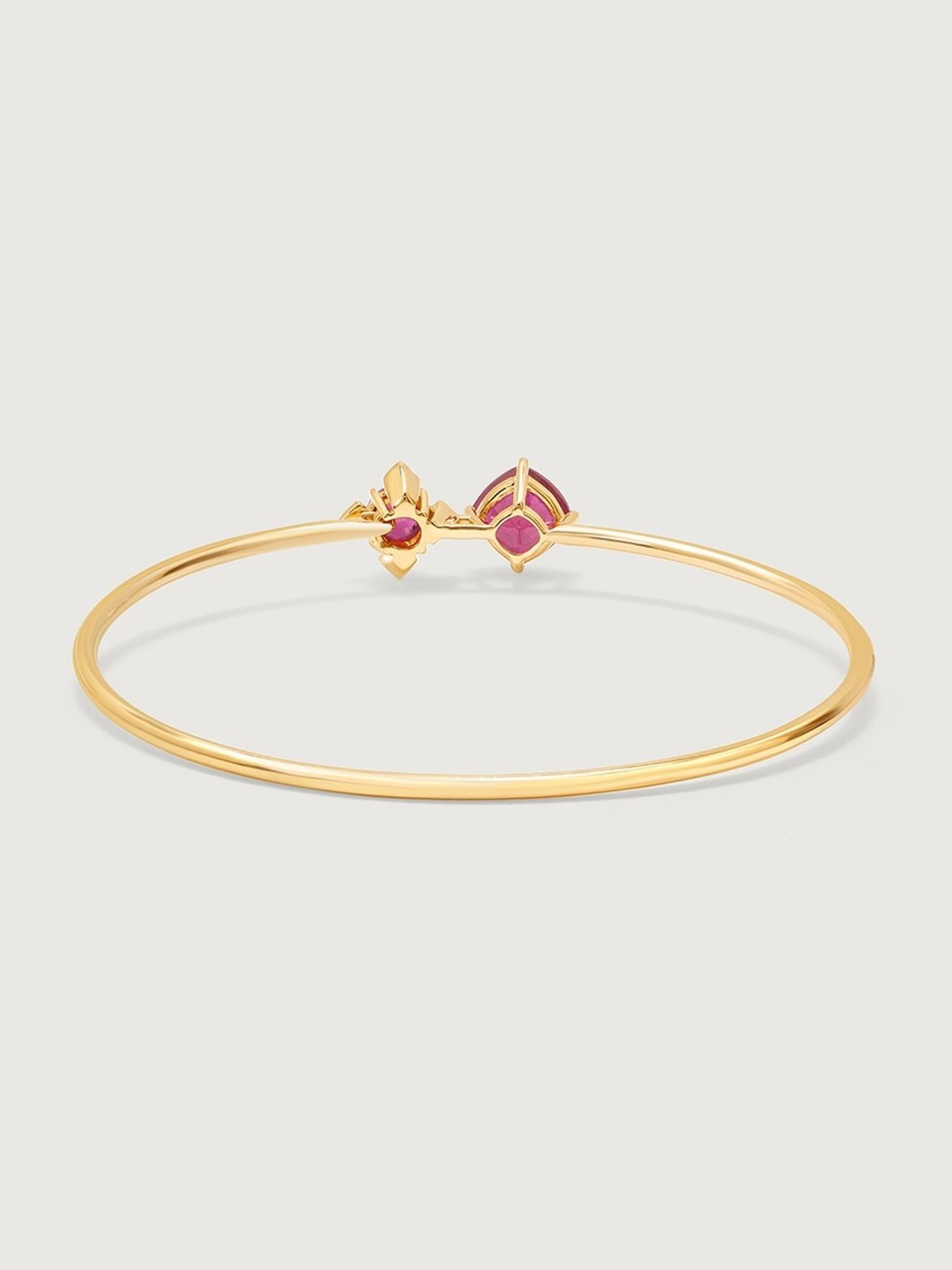 Mia by Tanishq Crimson Clinks 14k Ruby Bangle