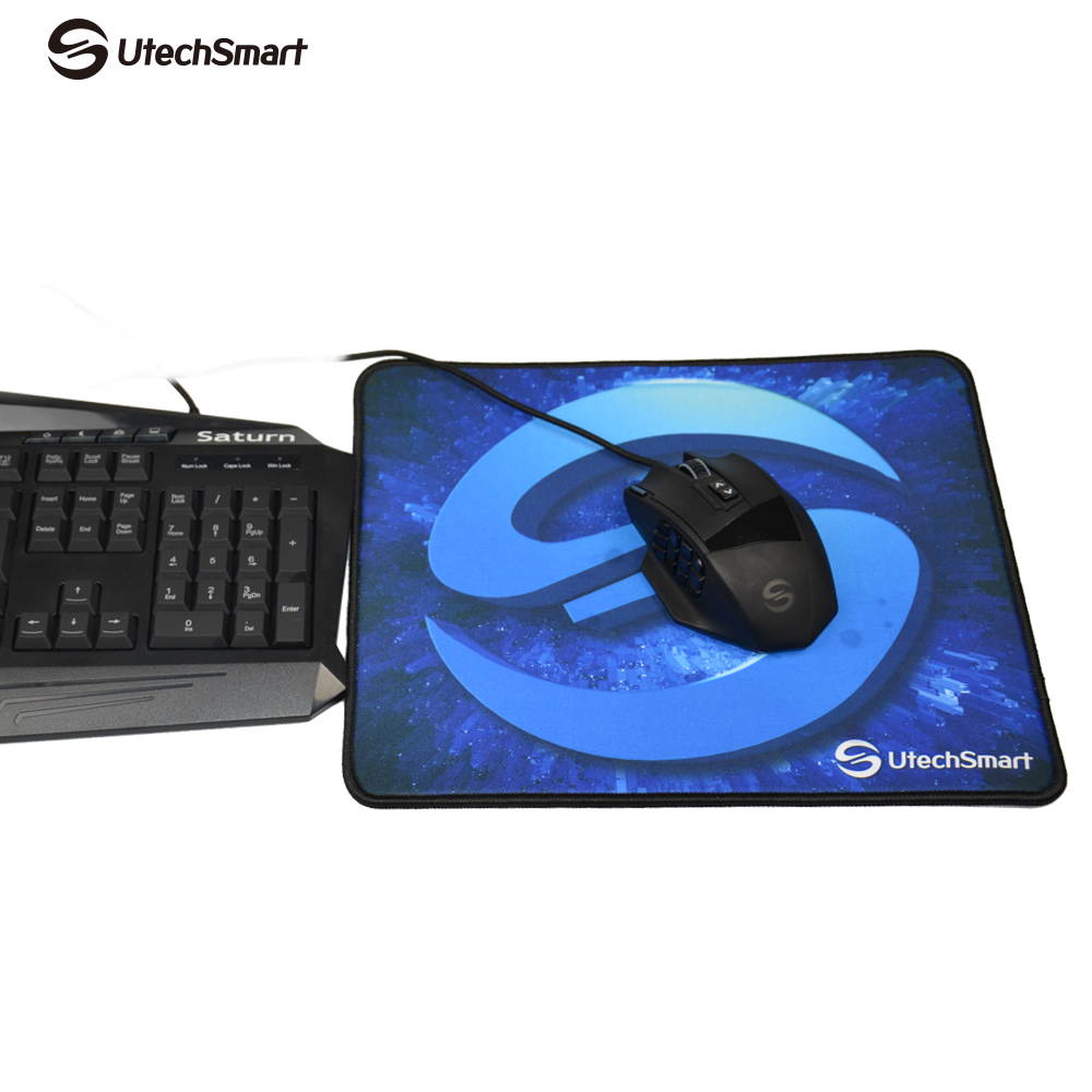 Gaming Mouse Pad, UtechSmart Gaming Mouse Pad large Size (12.6 x 10.6 x 0.2 inches)