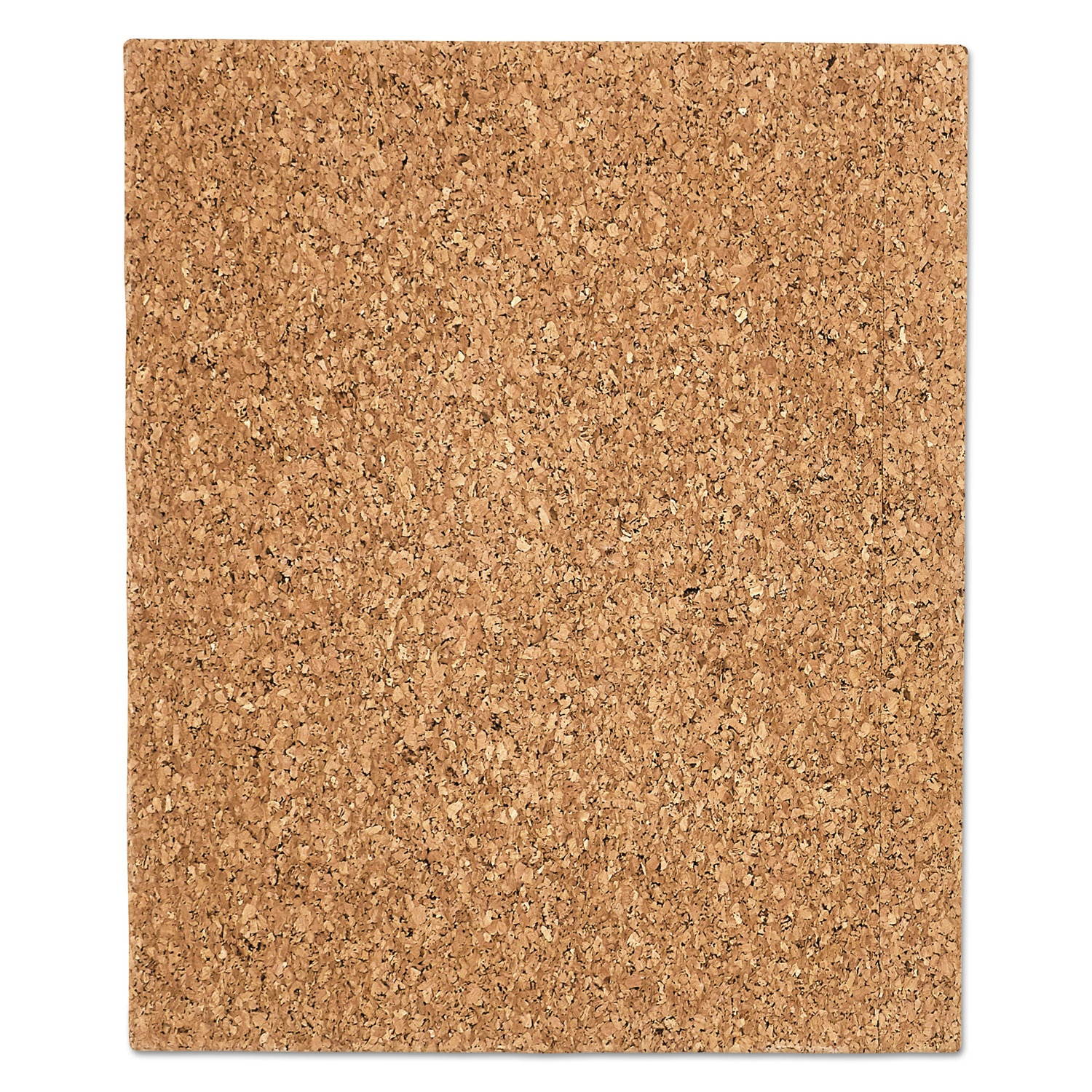 Iceberg Designer Cork Bulletin Board 20" x 24" Natural 35014
