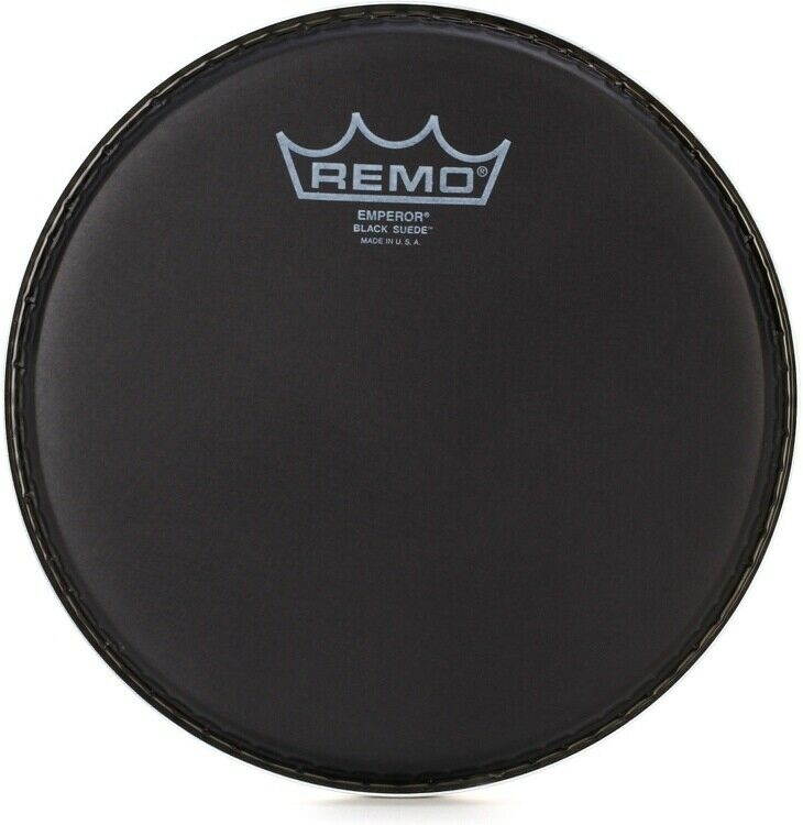 Remo Emperor Black Suede Drumhead - 8 inch (5-pack) Value Bundle