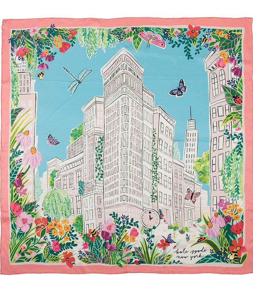 Lauren Ralph Lauren Carolyn Silk Square Scarf