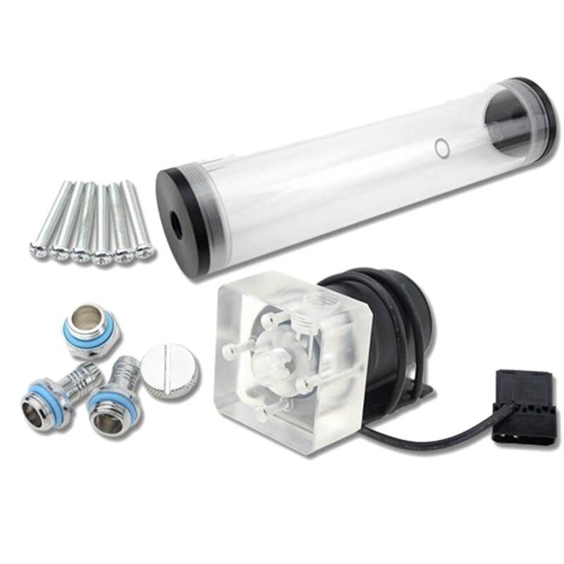 600L/H 19W Dc12V Cpu Cooling Heat Exchanger Water Pump Tank 255 Ml Co2 Cooler