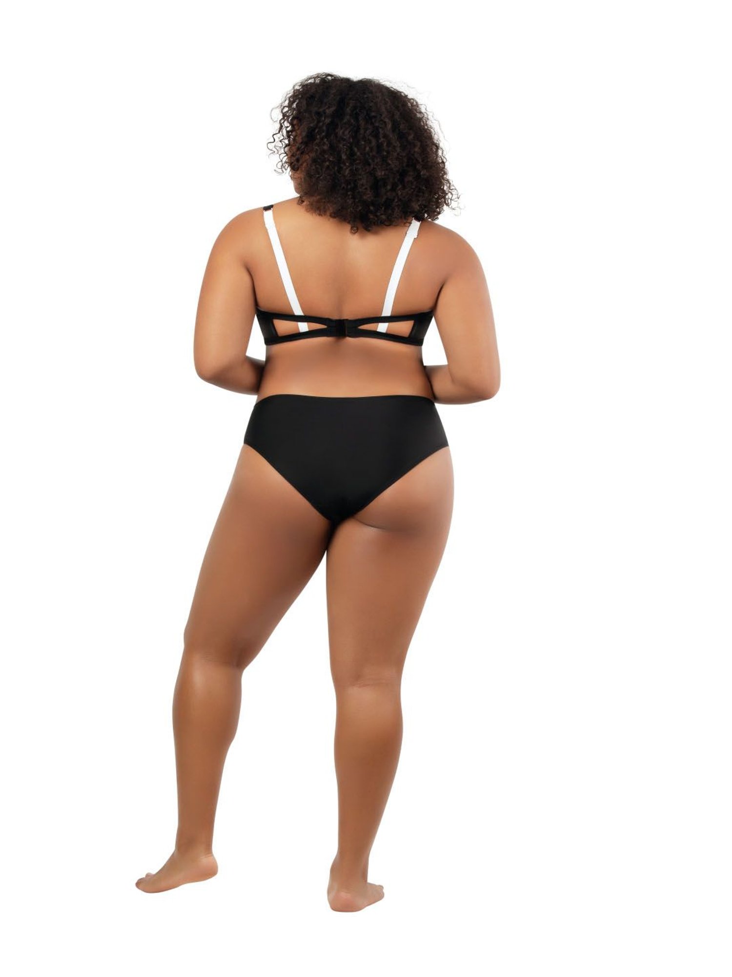 PARFAIT Black & White Swim Top