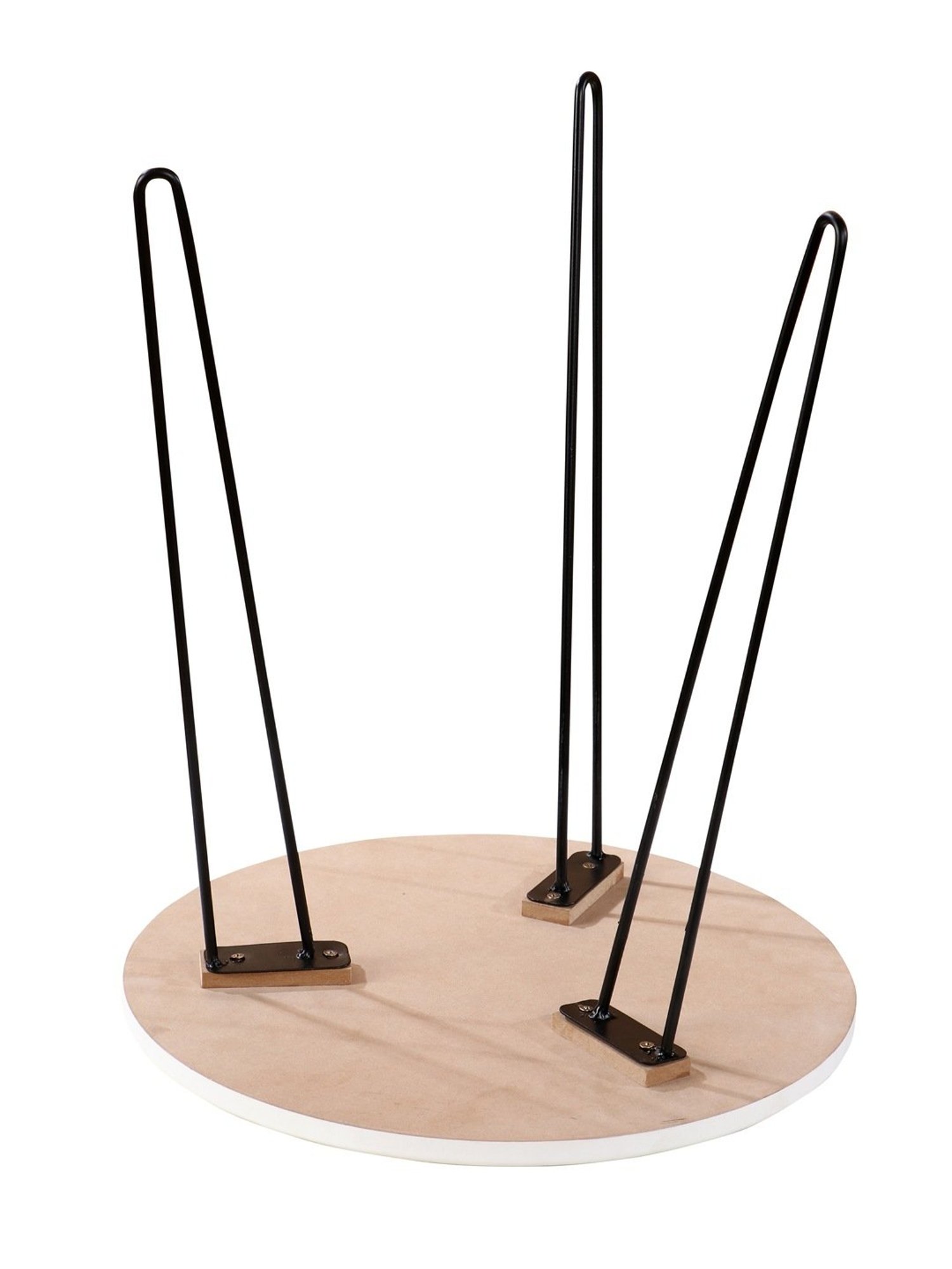 HOSTA HOMES Multicolor PVC Standard Size Detachable Table