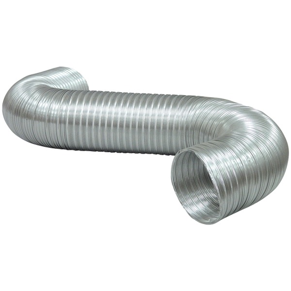 Semi-Rigid 4-In. Diameter x 5-Ft. Aluminum Duct