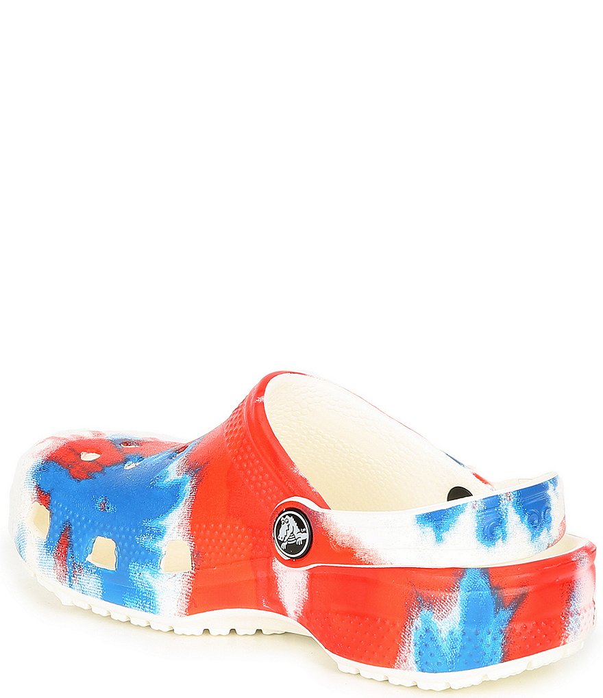 Crocs Kids' Classic Tie Dye Clogs (Toddler)