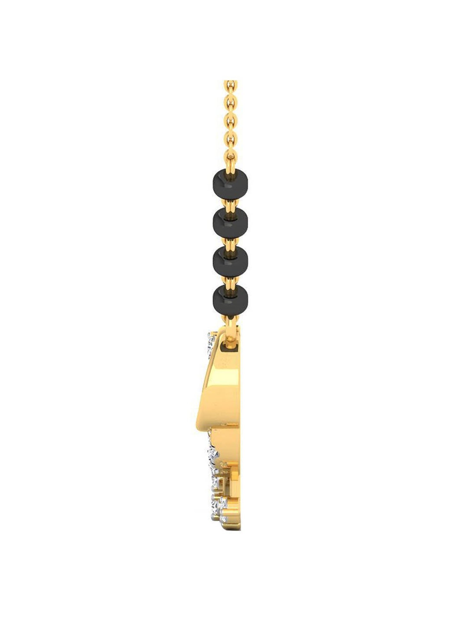 Waman Hari Pethe Jewellers 18k Gold & Diamond Mangalsutra for Women