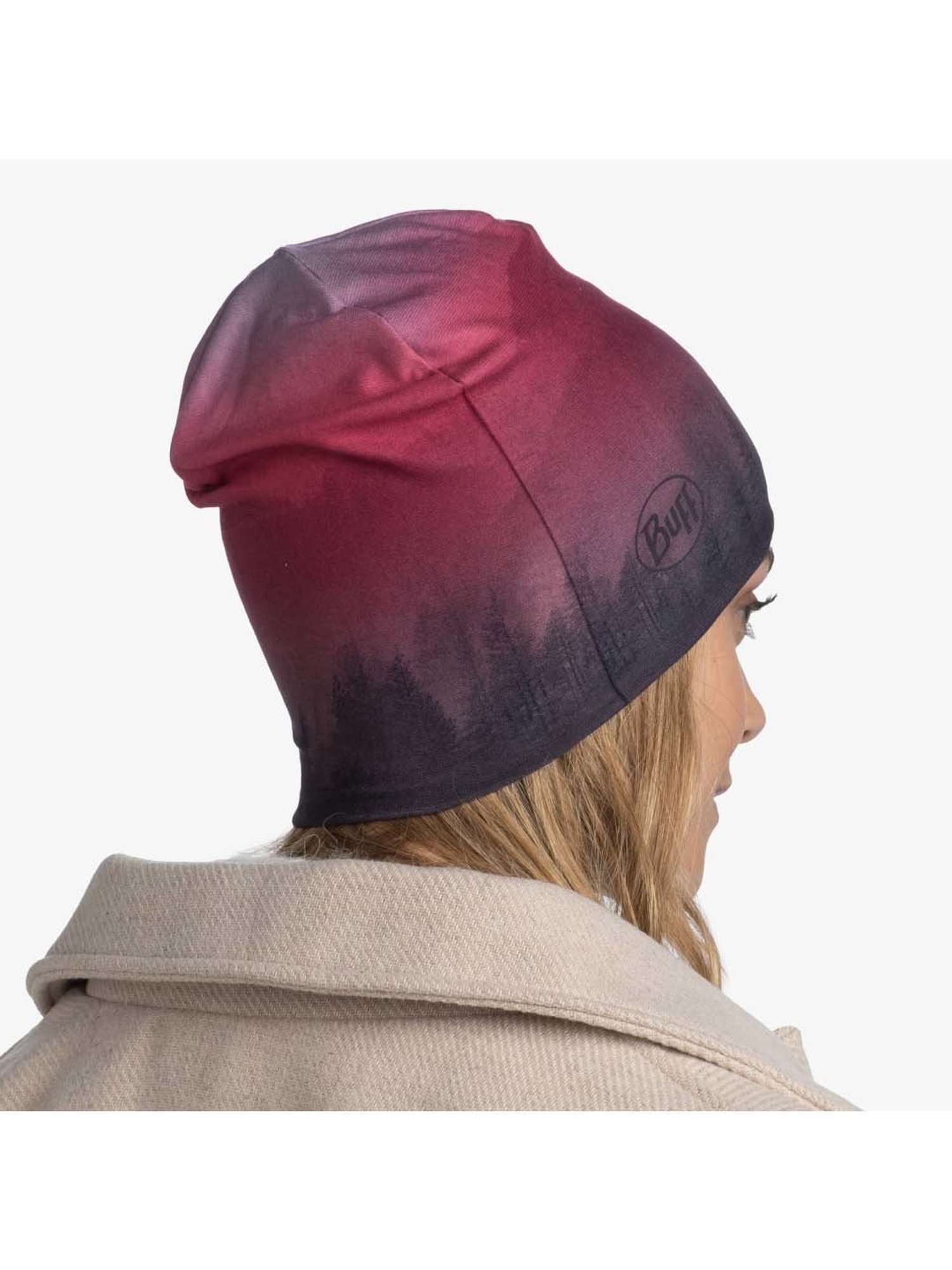 BUFF Ecostretch Purple Printed Beanies