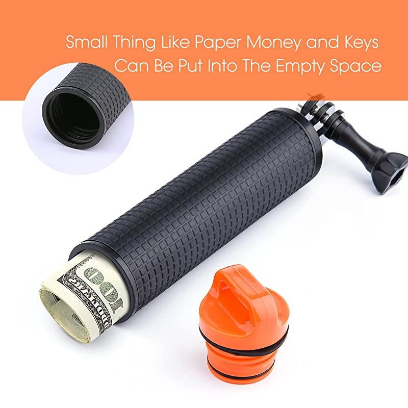 Floating Hand Grip, Pole Mount for Gopro Hero 9 8 7 6 5 Max Session 4 3+, Handle Mount Accessories for AKASO EK7000 V50 Pro Brave 4 Dragon Crosstour Campark DJI OSMO Action Camera