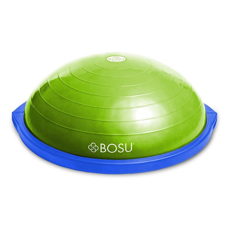 Bosu 72-10850 Home Gym Equipment The Original Balance Trainer 65 cm Diameter, Green and Blue