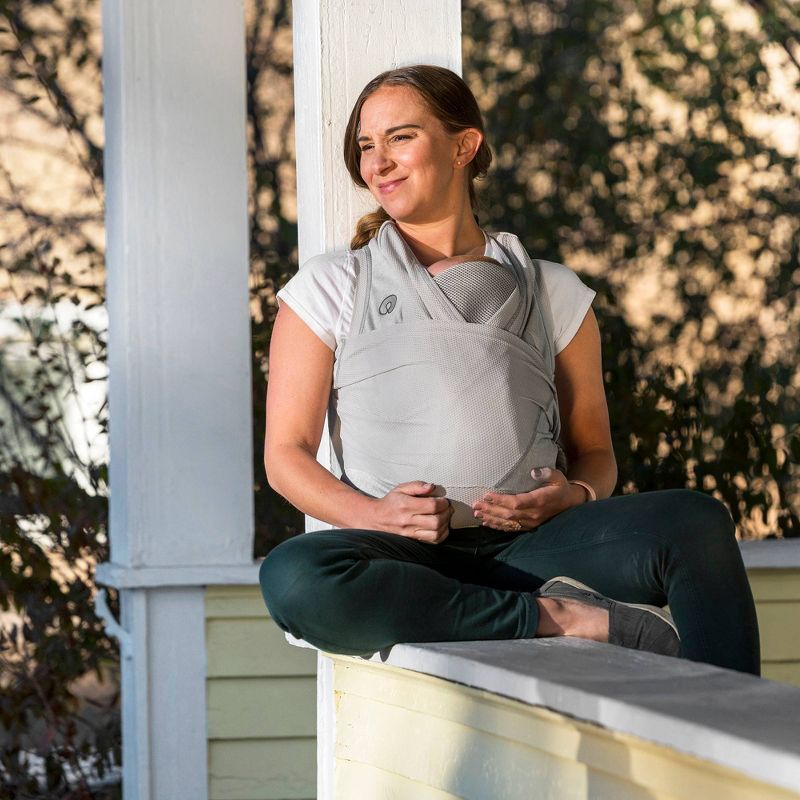 BABYBJÖRN Baby Carrier Mini 3D Jersey - Light Gray