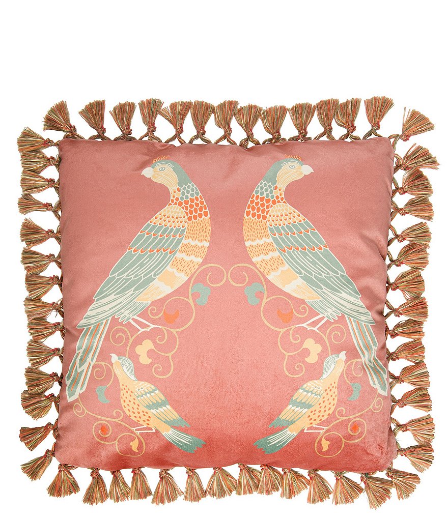 Edgehill Collection Hand-Woven Rattan Market Basket