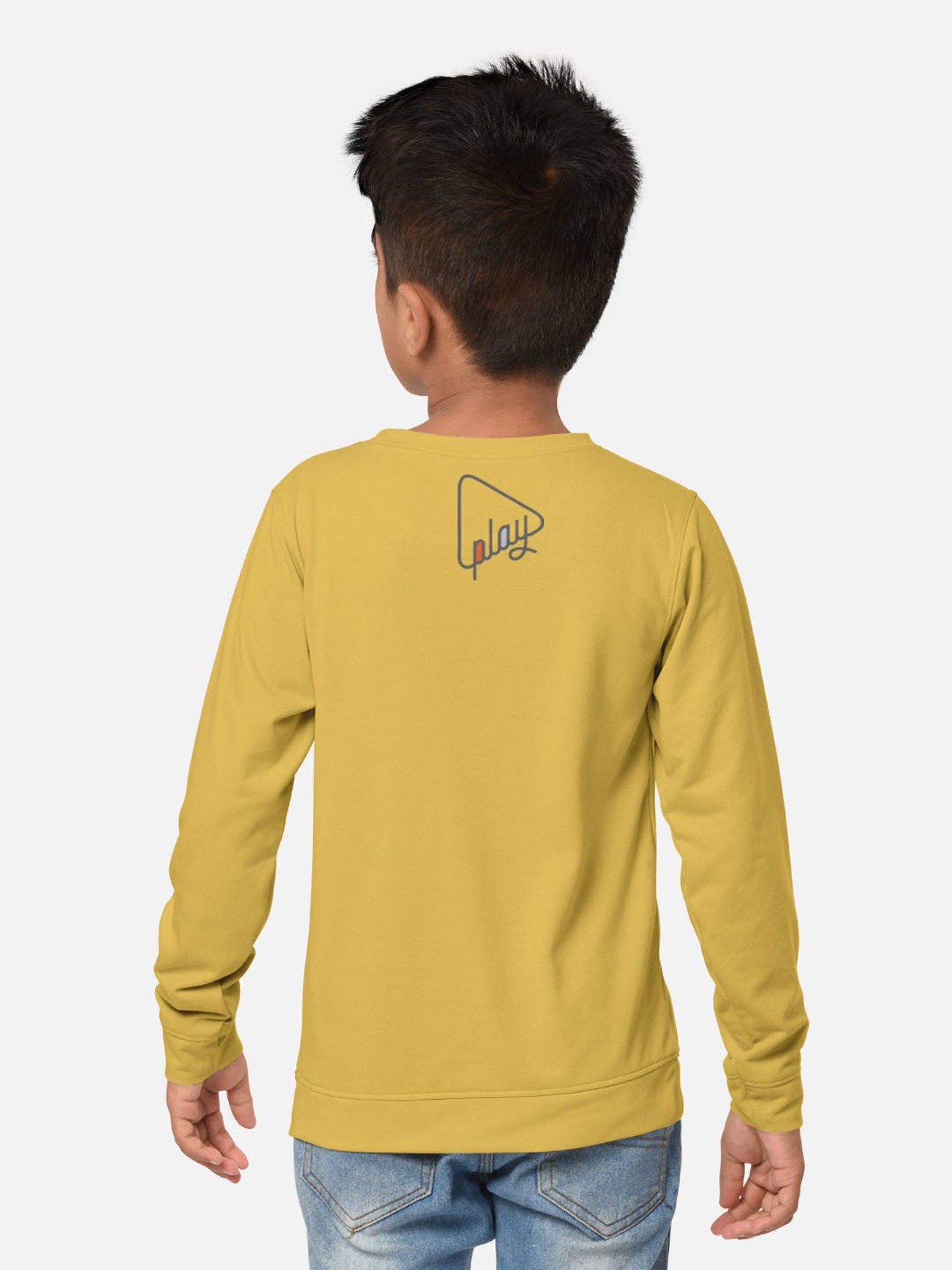 HELLCAT Turquoise & Yellow Printed Full Sleeves T-Shirt (Pack Of 2)