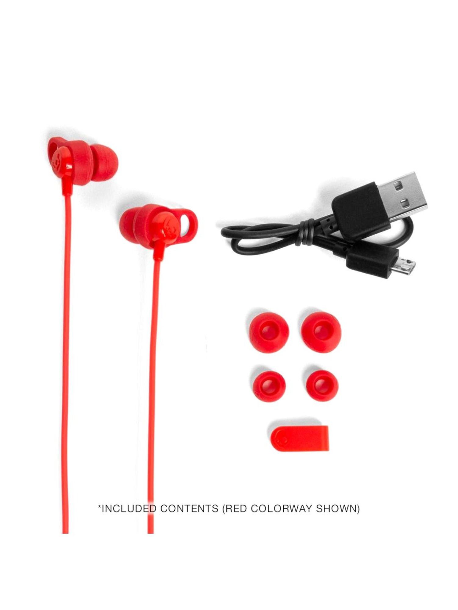 Skullcandy Jib Plus Wireless In-Ear Neckband with Mic (Black)