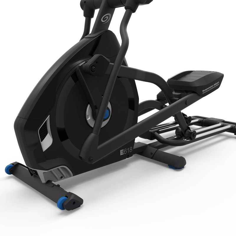 Nautilus E618 Elliptical Machine - Black