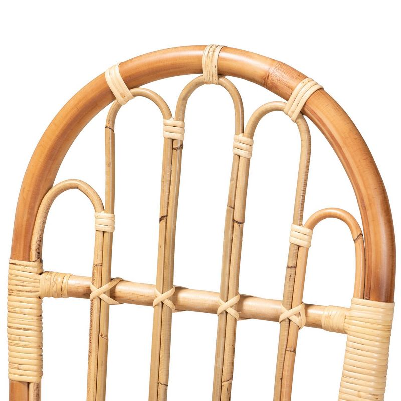Athena Rattan Chair Natural - Baxton Studio