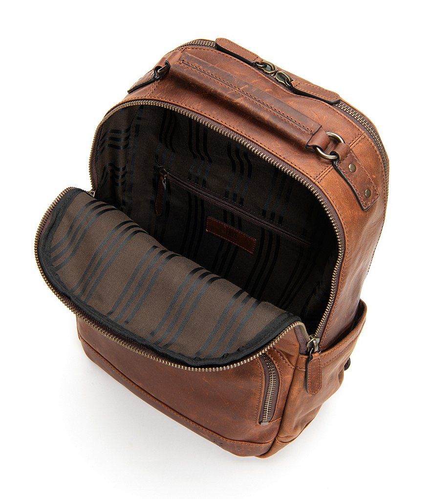 Frye Logan Burnished Leather Backpack