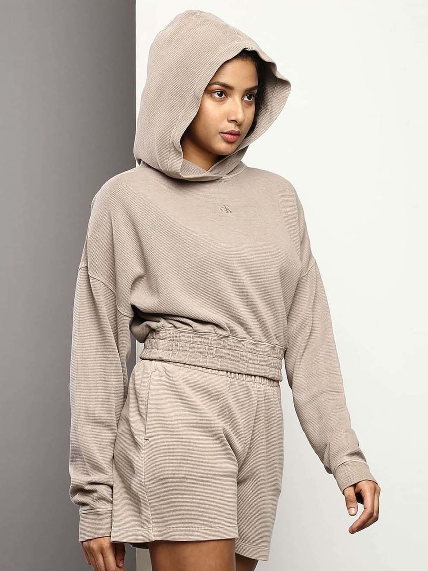 Calvin Klein Jeans Shitake Relaxed Fit Hoodie