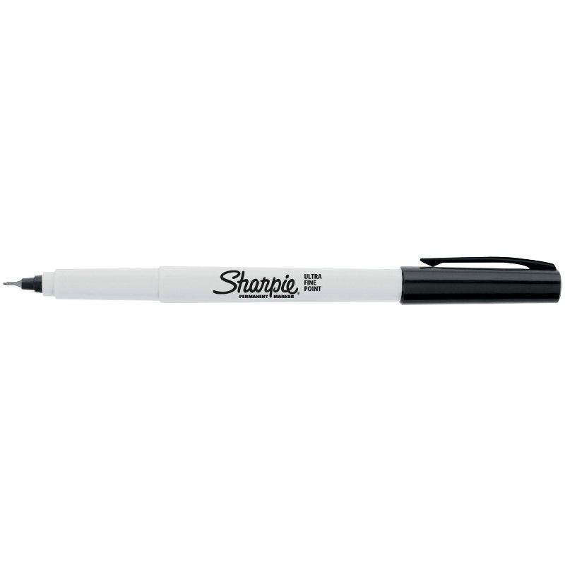 Sharpie Ultra Fine Point Permanent Markers, Black, pk of 12
