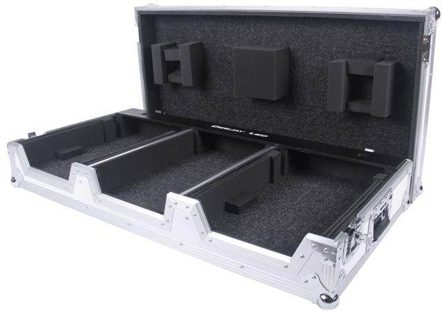 Deejayled TBHCDJDJMS9WH Tour Ready Flight Road Case