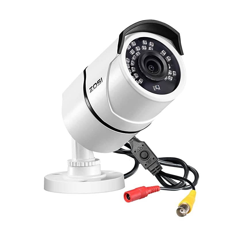 20MP HD 1080p 1920TVL Security Camera Outdoor Indoor Hybrid 4in1 HDCVITVIAHD960H Analog CVBS36PCS LEDs120ft IR Night Vision105&deg; View Angle Weatherproof Surveillance CCTV Bullet Camera