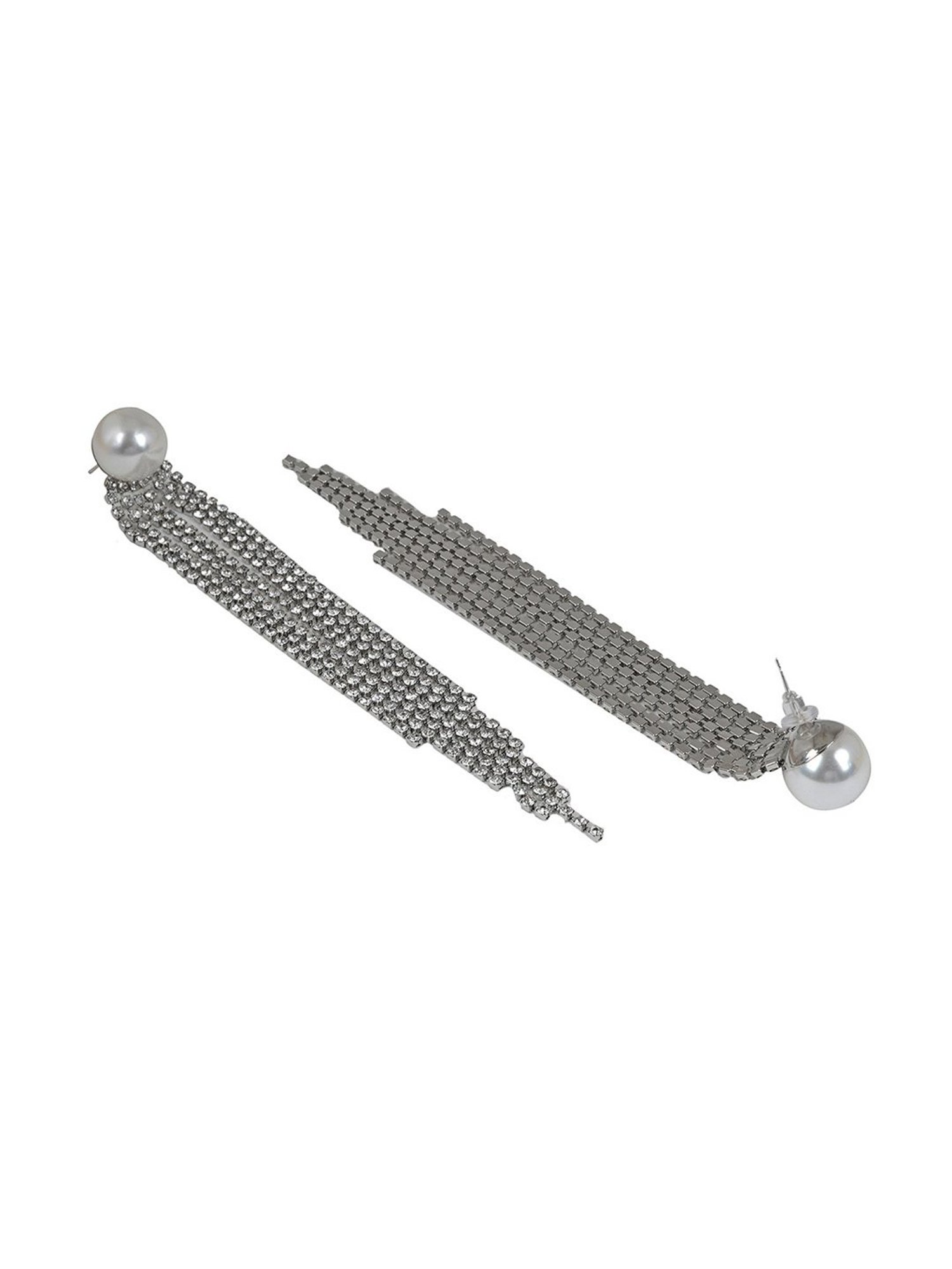 Joker & Witch Wilda Waterfall Silver Dangler Earrings