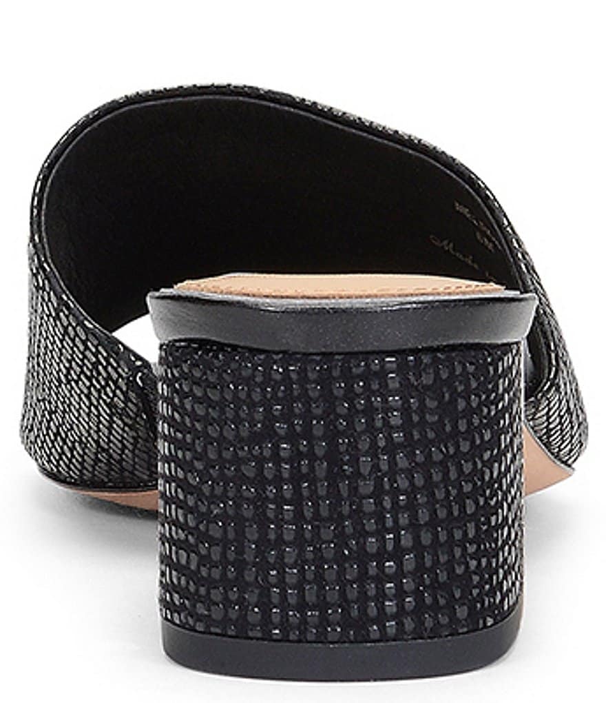 Donald Pliner Melros Leather Dress Mules