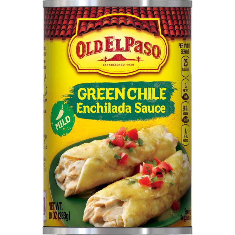 Old El Paso Enchilada Sauce Mild Green Chili 10oz