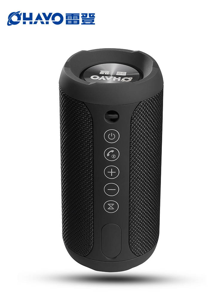 Ohayo X10 IPX 6 Waterproof Outdoor 3D Stereo Sound  Bluetooth 4.2  Portable Low Deep Bass Speaker-Red