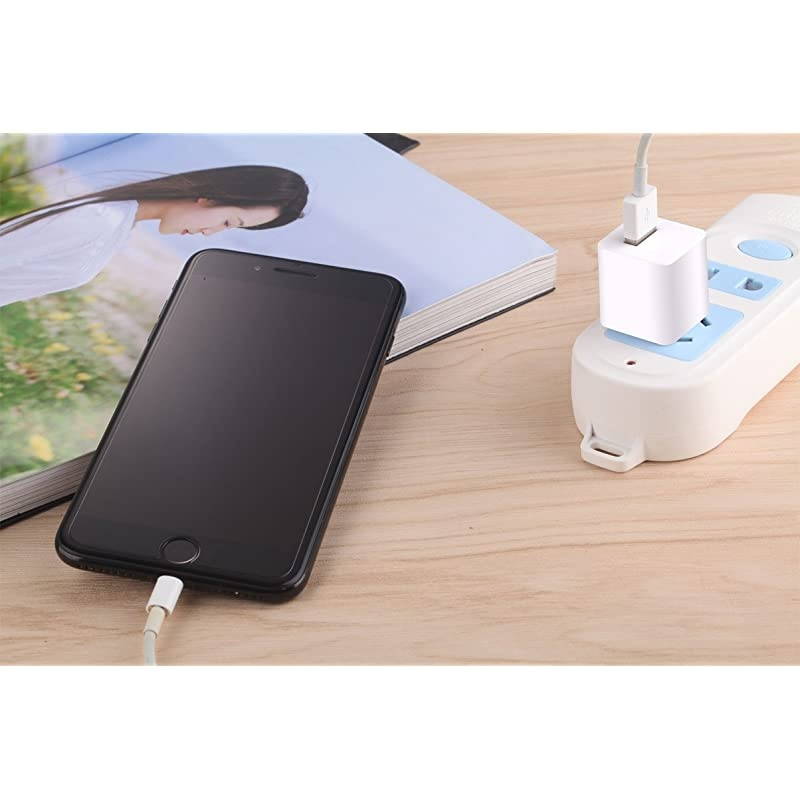 Wall Charger Cube Power Adapter Plug USB Charging Block for All iPhoneiPod Touch 2 Pack
