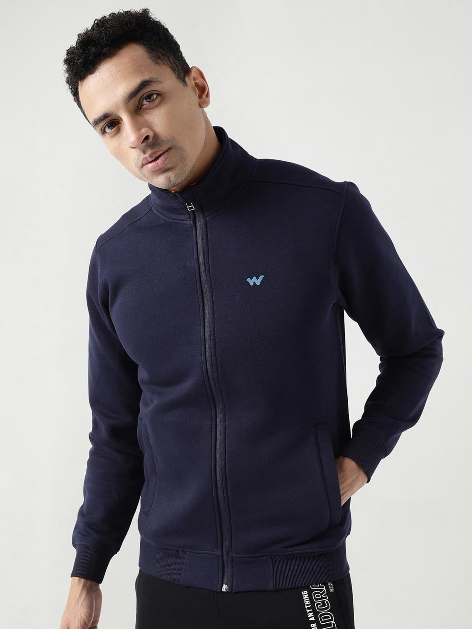 Wildcraft Navy Regular Fit Sweatshirt