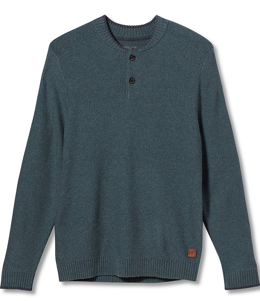 Royal Robbins Faroe Island Merino Wool Long-Sleeve Henley Sweater