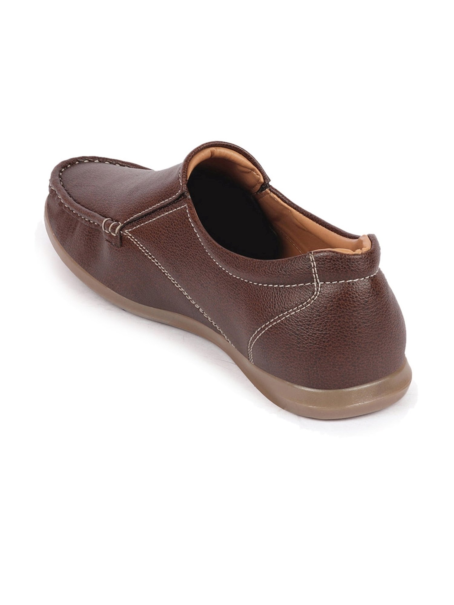 Fausto Men's Brown Casual Loafers