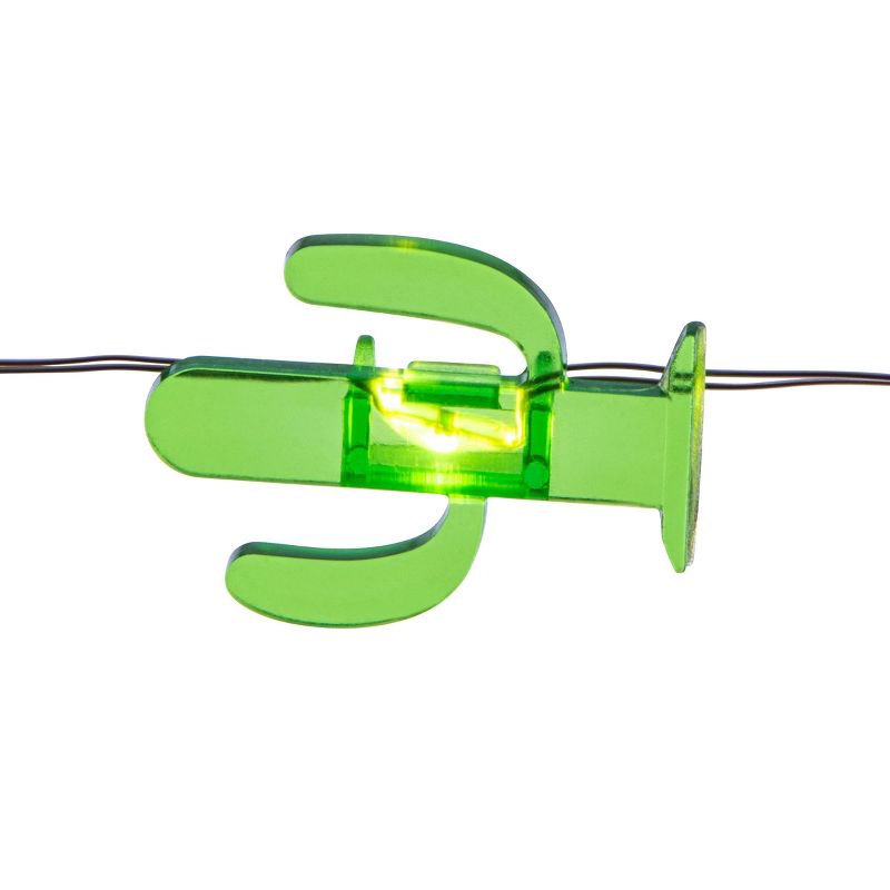 30ct Battery Operated Cactus LED Fairy String Lights - Sterno Home
