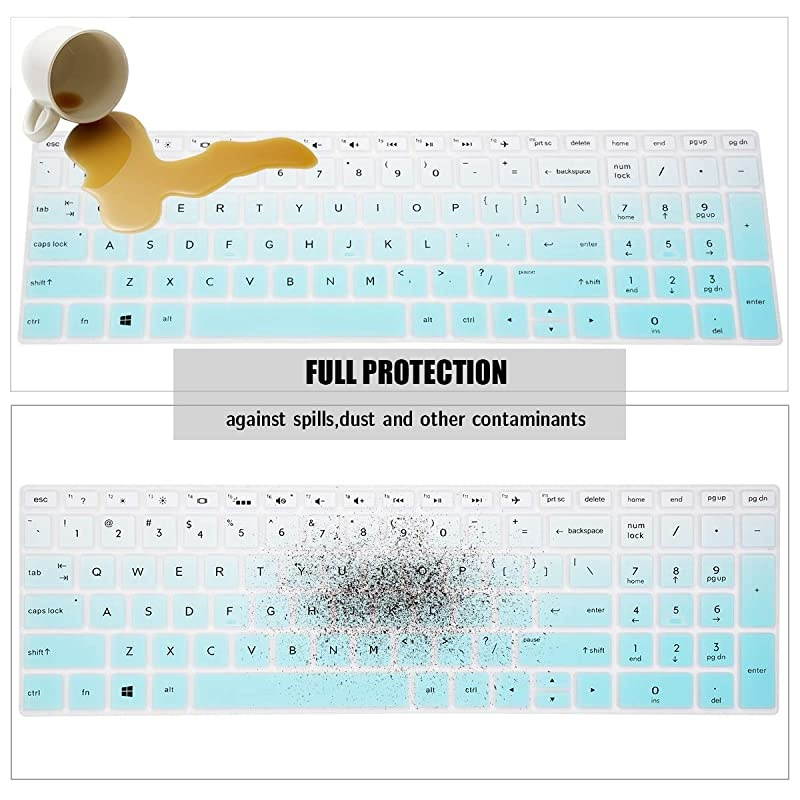 Cover for HP Envy x360 2in1 15MBP011DX 15MBQ021DX 15MBQ121DX 15EF1020NR 15EB0043DX 15EF0023DX17MAE111DX17AK010NR17BS010NR 17BS049DX 17BS020NR Series Laptop Gradual Mint