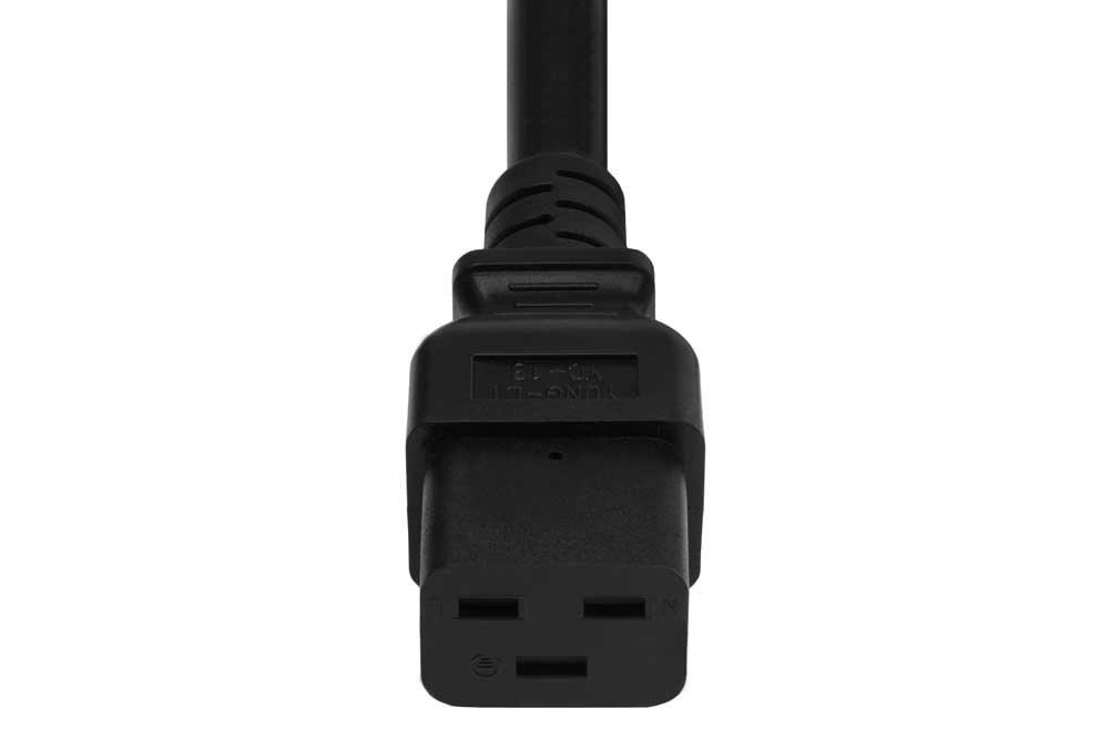 SF Cable, 6ft IEC C20 to C19, 12/3 SJT (20A 250V)