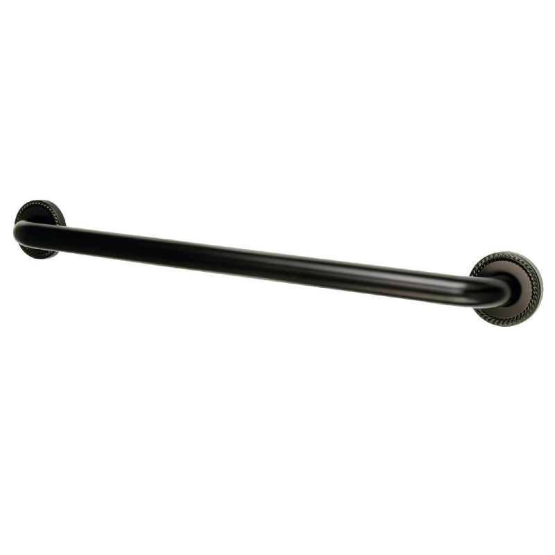 12" Laurel Decorative Grab Bar Oil Rubbed Bronze - Kingston Brass