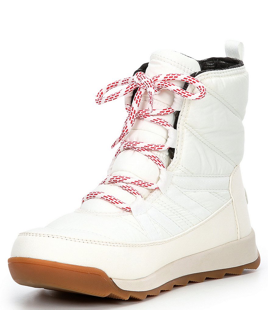 Sorel Whitney II Short Lace Nylon Waterproof Winter Booties