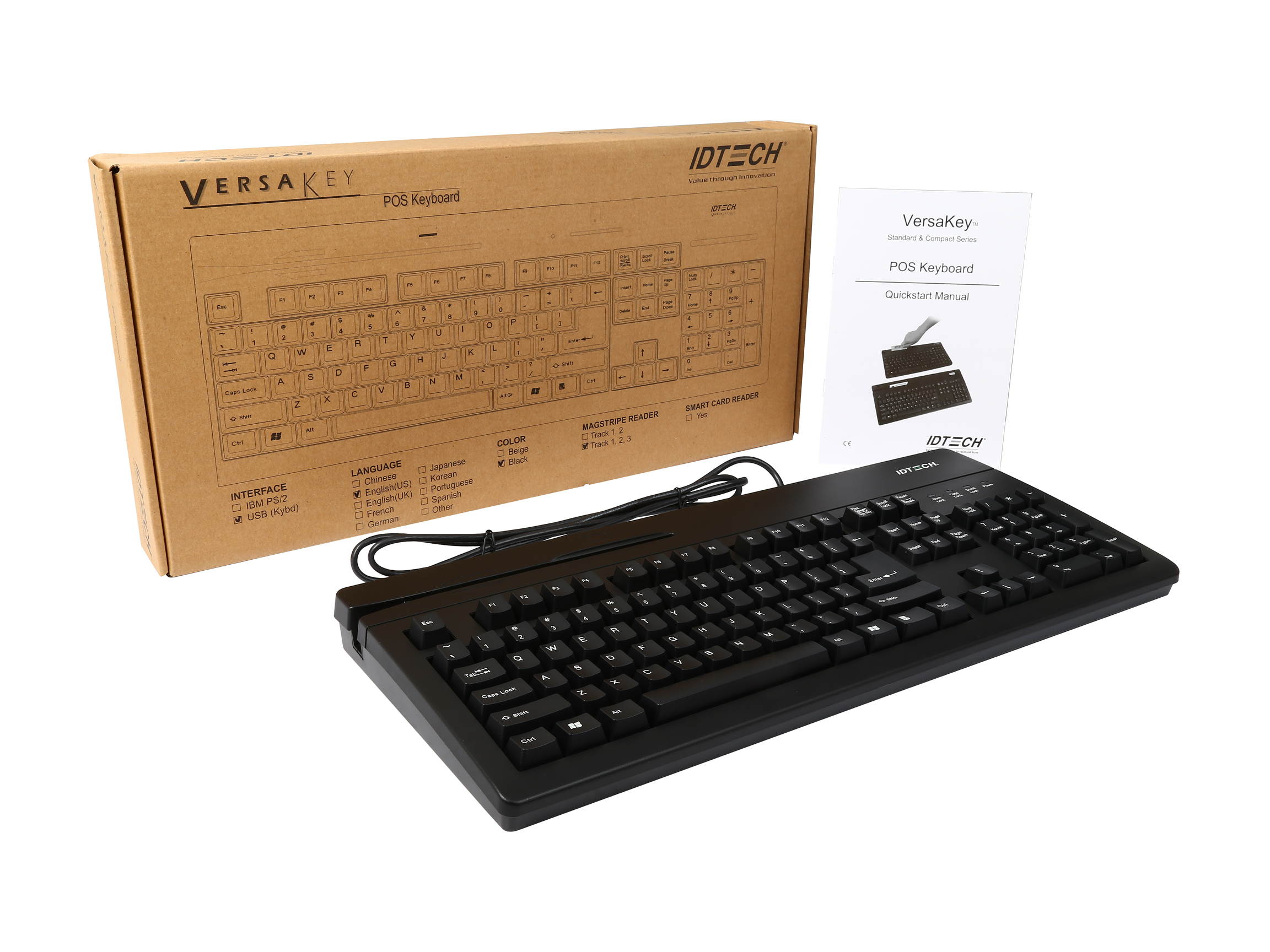 ID TECH IDKA-234112B Keyboard